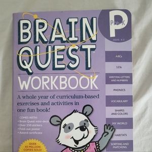 Brain Quest pre-k workbook